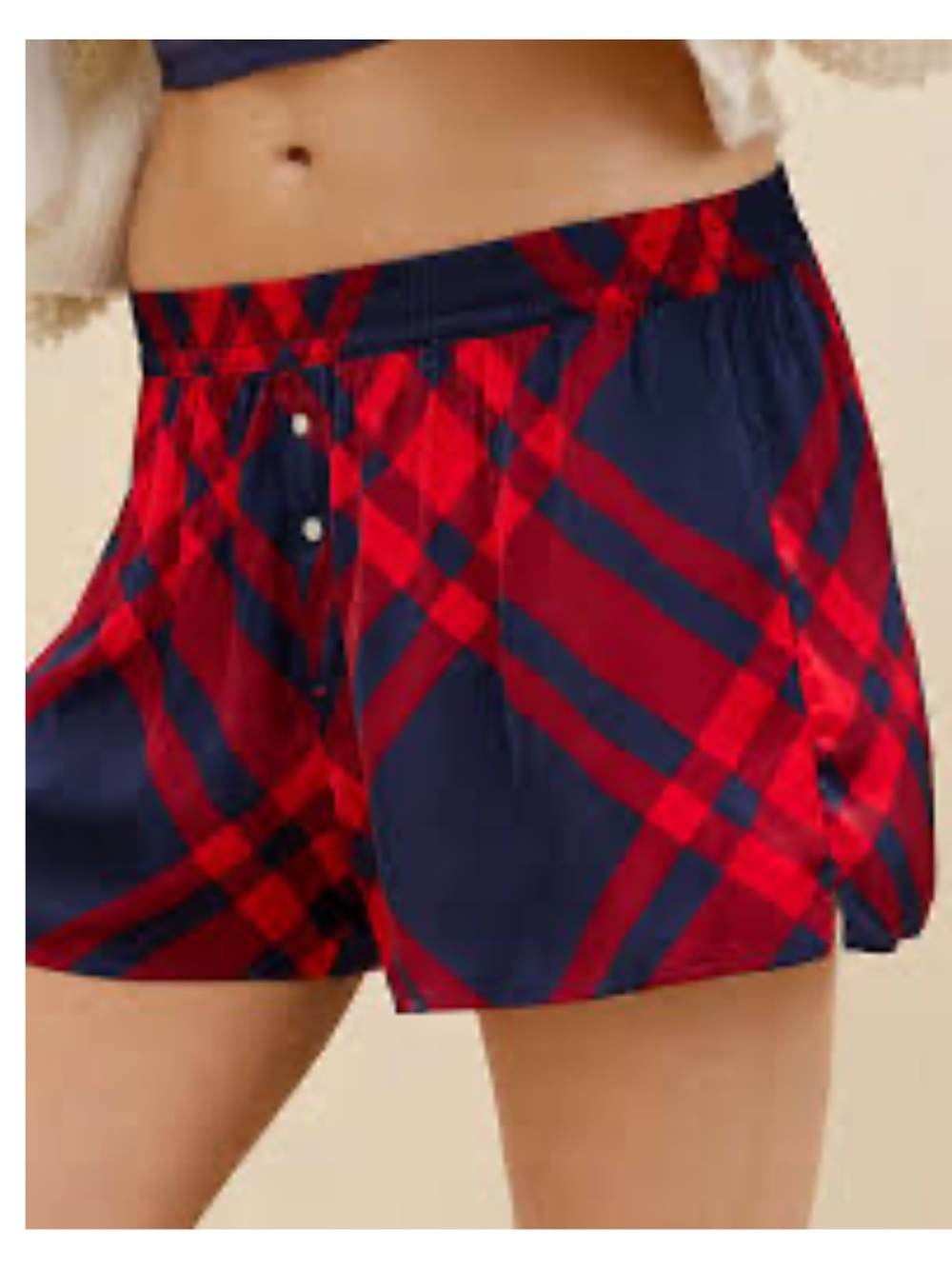 Aerie Off-Duty Satin Boxer